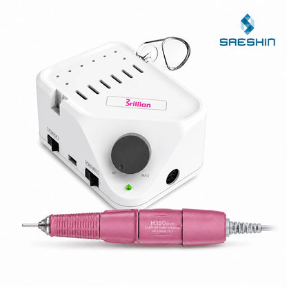Saeshin Brillian B350+H350 Nail Drill Set (35,000 RPM)