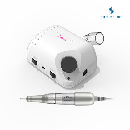 Saeshin Brillian B210+H300 Nail Drill Set (30,000 RPM)